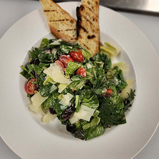 Refreshing salads served by Chartroom Food & Spirits in Racine WI.