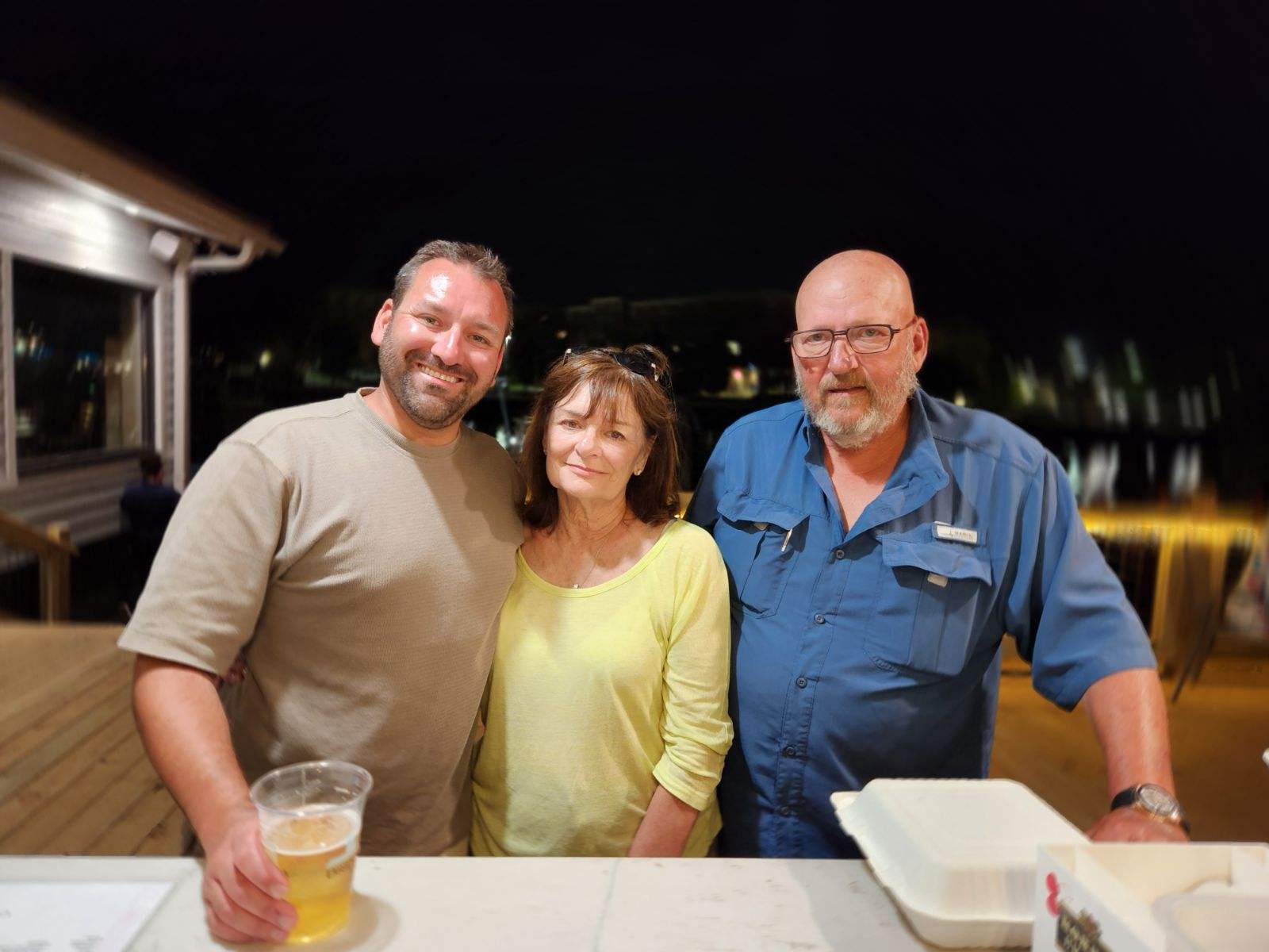 Happy Diners at the Chartroom at Rivers End in Racine, WI